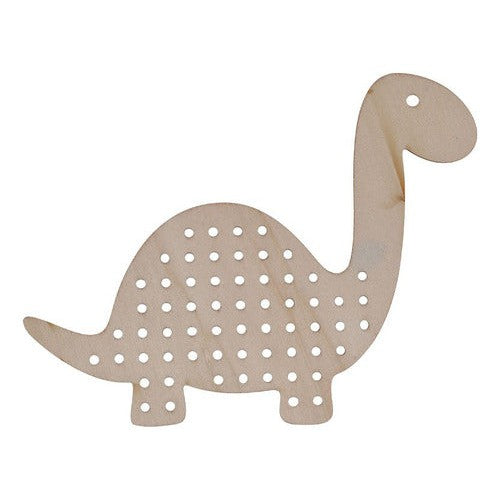 Dinosaurio Bordar Madera Motricidad Fina