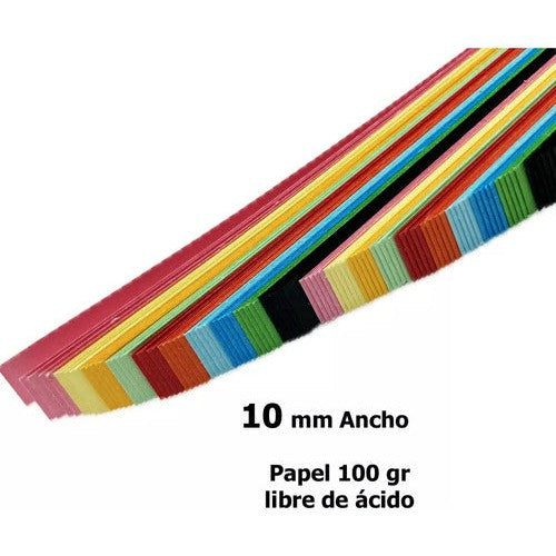 Set Filigrana 1 Cm, 10 Colores