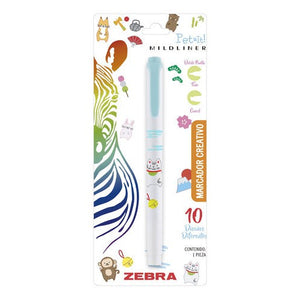Marcador Arte Mildliner Pet It Tinta Permanente Doble Punta