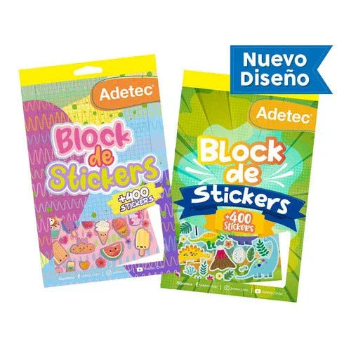 Block De Stickers Para Niño O Niña