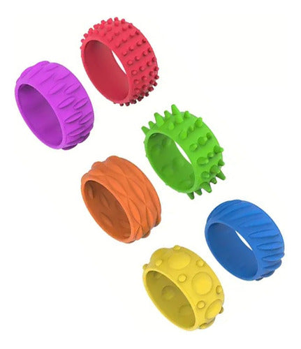 Set De 6 Anillos Sensoriales Fidget