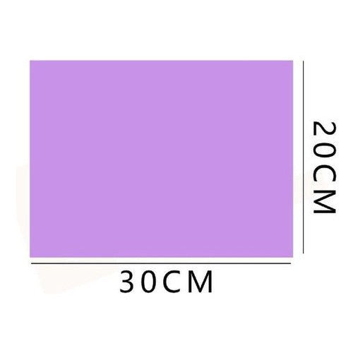 Goma Eva 2mm Manualidades 20x30 Cm 10 Un