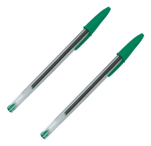 Lápiz Pasta Punta Media 1 Mm Bic 2 Unidades