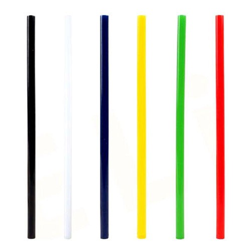 Barras De Silicona Colores 7mm 19cm 6un