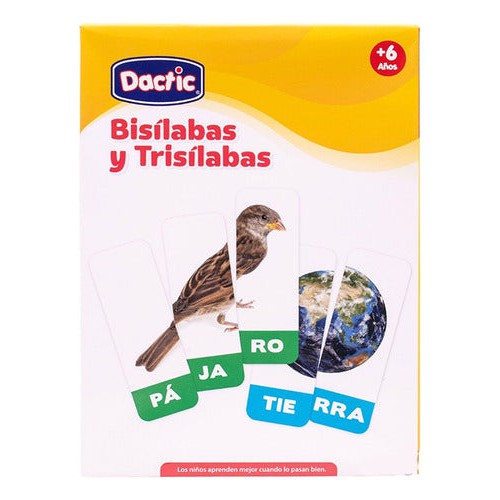 Láminas Didácticas Lenguaje Bisílabas Y Trisílabas