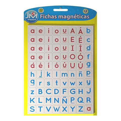 Pizarra Magnetica Con Fichas Abecedario-imagenes