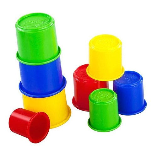 Vasos Lógicos Motricidad Fina Evaflex