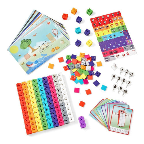Mathlink Numberblocks del 1 al 10 Cubos De Matemáticas Educativos 198 Piezas