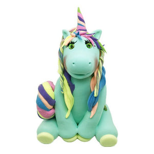 Unicornio De Goma Eva 3d Figura Decorativa