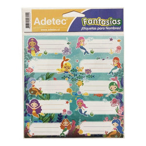 Etiqueta Para Nombre Diseño Fantasia