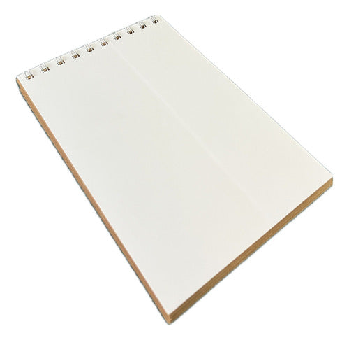 Croquera Hojas De Papel Kraft 13x19 Cm