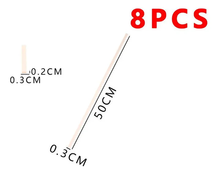 Palos De Maqueta Madera Manualidades