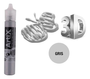 Pintura Relieve 3d Brillante 30 Ml