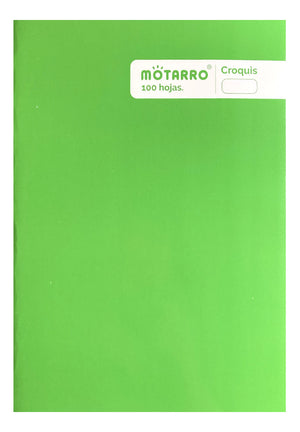 Cuaderno College Croquis 100 Hjs