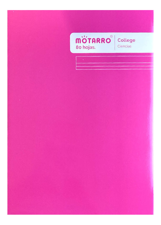 Cuaderno College Ciencias 80 Hjs