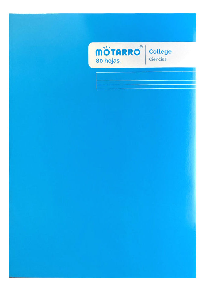 Cuaderno College Ciencias 80 Hjs
