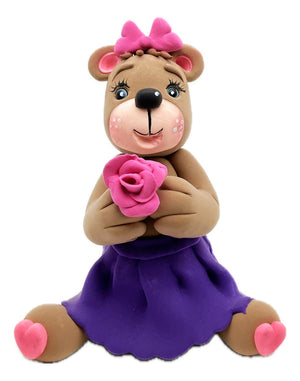 Osita Baby De Goma Eva 3d Figura Decoratva