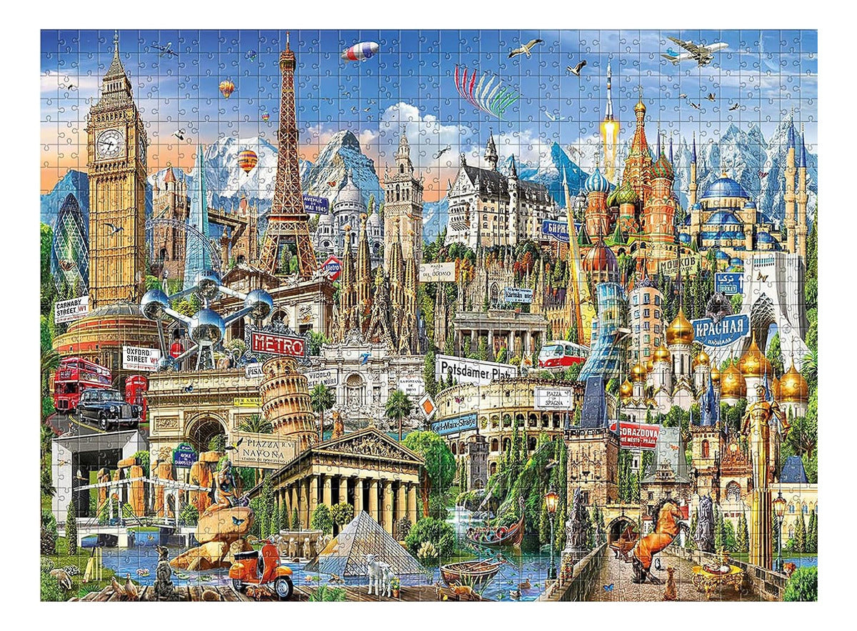 Rompecabezas Puzzle 1000 Piezas 50x75 Cm