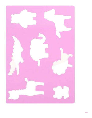 Plantilla Stencil Flexible A4 Plástica