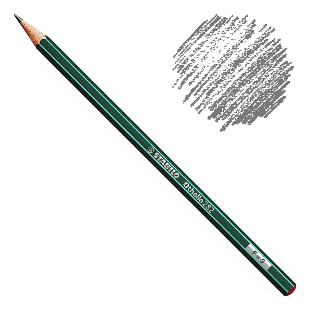 Lápiz De Grafito Profesional Dibujo Stabilo Othello (1un)
