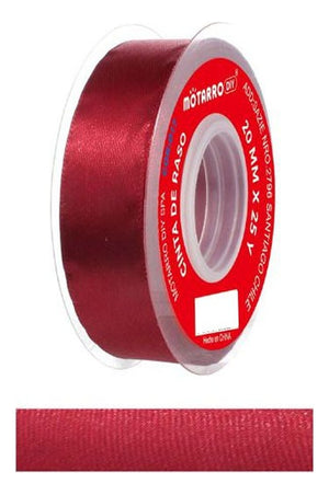 Cinta De Raso 2 Cm Colores 22 Mts