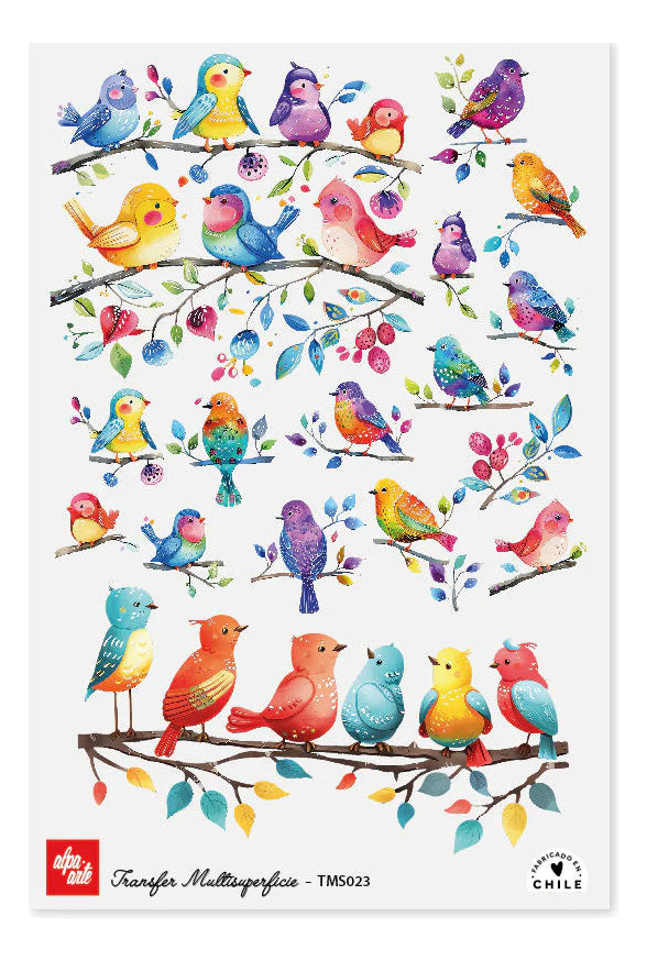 Lámina Transfer Multisuperficie Manualidades