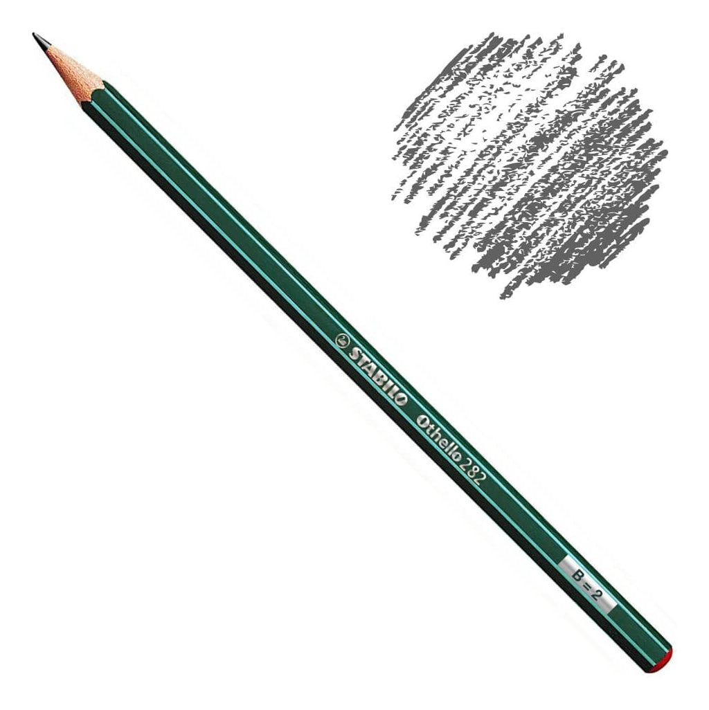 Lápiz De Grafito Profesional Dibujo Stabilo Othello (1un)