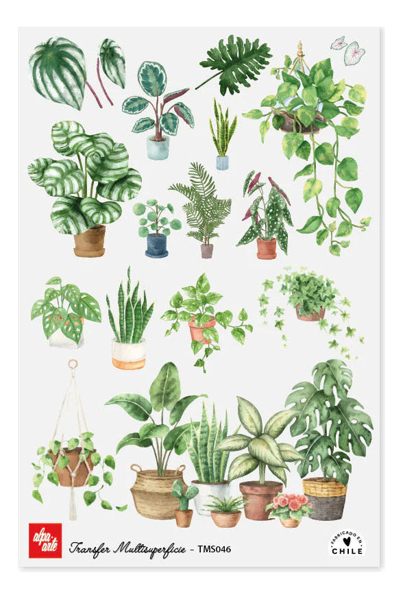 Lámina Transfer Multisuperficie Manualidades