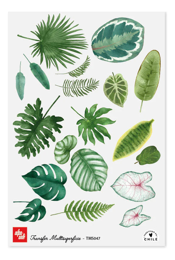 Lámina Transfer Multisuperficie Manualidades
