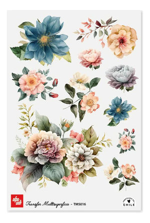 Lámina Transfer Multisuperficie Manualidades