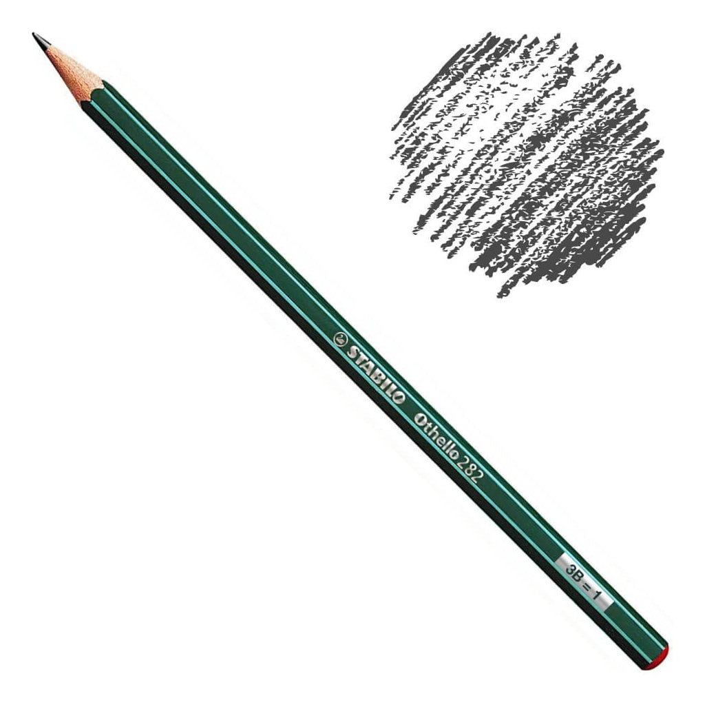 Lápiz De Grafito Profesional Dibujo Stabilo Othello (1un)
