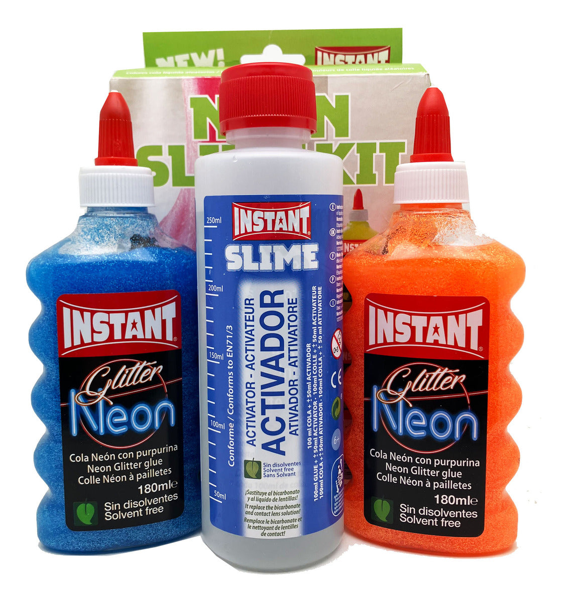 Kit Slime Neón Instant Color