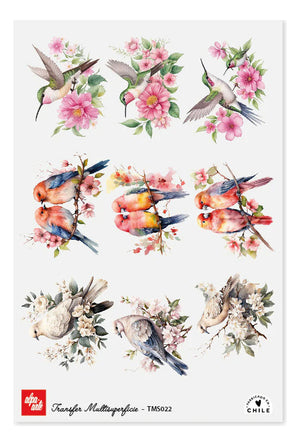 Lámina Transfer Multisuperficie Manualidades