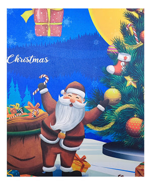 Papel De Regalo Navidad Satín (5 Pliegos) 50x70cm