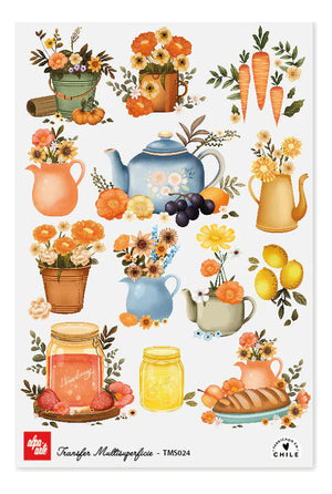 Lámina Transfer Multisuperficie Manualidades