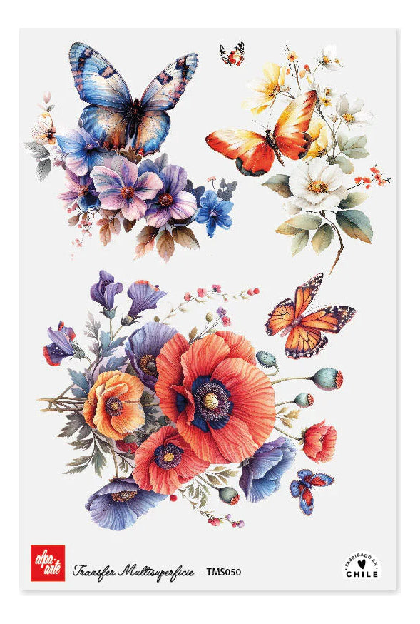 Lámina Transfer Multisuperficie Manualidades