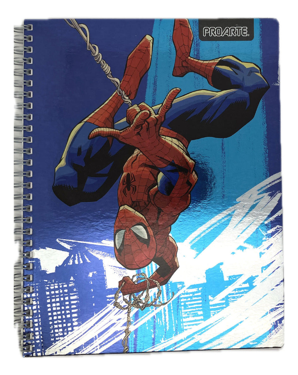 Cuaderno Universitario 7mm Spiderman Proarte