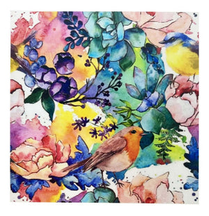 Pintura Diamante 30x30 + Caja 28 Espacios Cristales