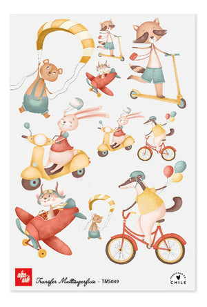 Lámina Transfer Multisuperficie Manualidades