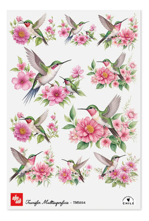 Lámina Transfer Multisuperficie Manualidades