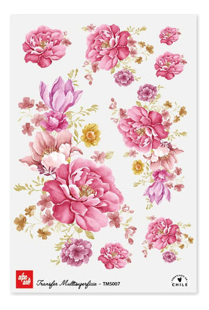 Lámina Transfer Multisuperficie Manualidades