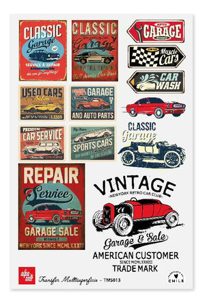 Lámina Transfer Multisuperficie Manualidades