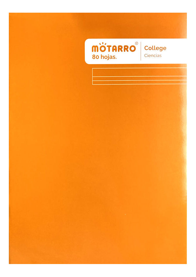 Cuaderno College Ciencias 80 Hjs