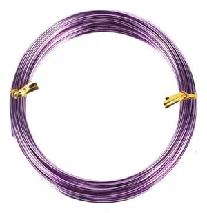 Alambre De Aluminio Manualidades Bisuteria 1.5mm X 5mt