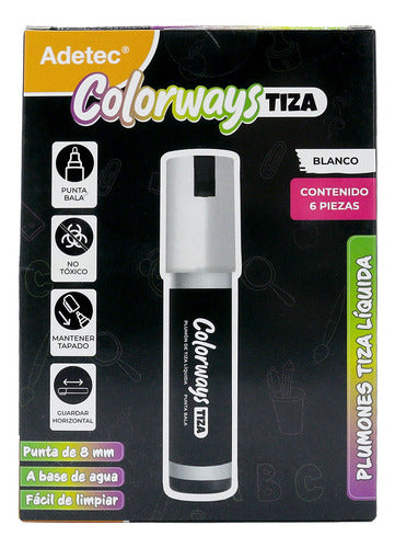 Plumón Tiza Jumbo Colorways