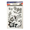 Plantilla Flexible Stencil Diseño Colibrí