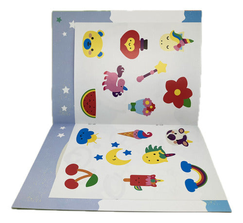 Libro Colorear Pega Color Animales