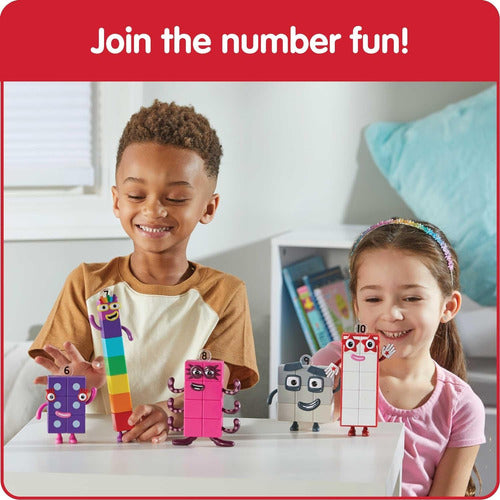 Figuras Numberblocks Amigos Del Seis Al Diez
