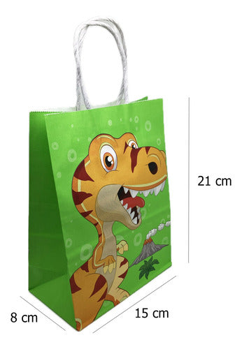 Bolsa De Regalo Mediana Niños 21x27x10 Cm