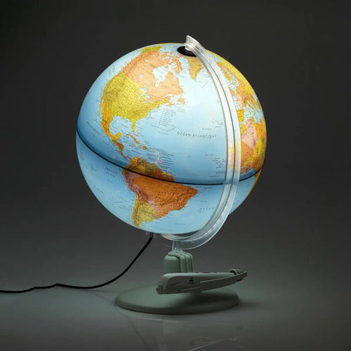 Globo Terráqueo Político Interactivo De 30 Cm De Parlamondo